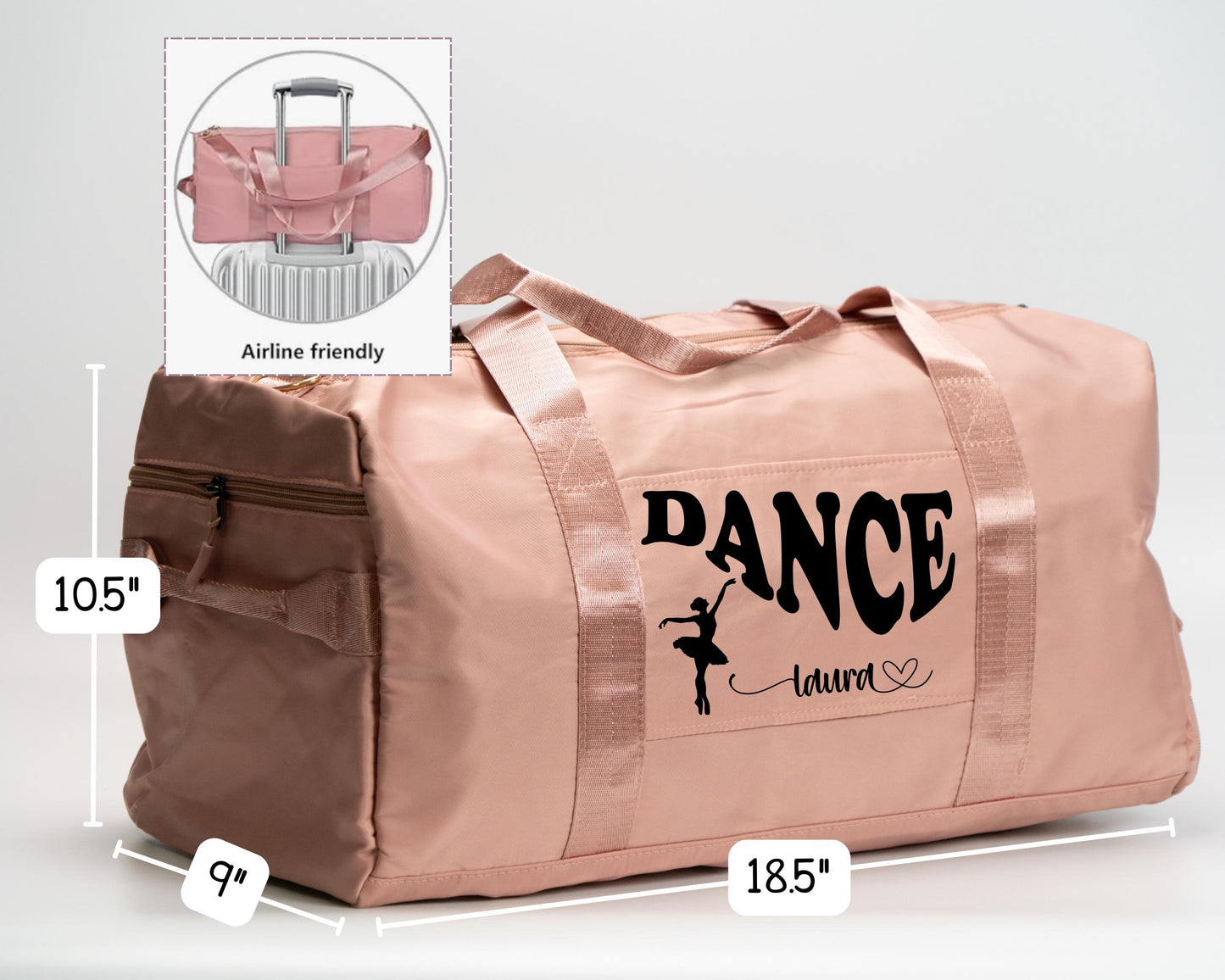 Custom Ballerina Duffle Bag