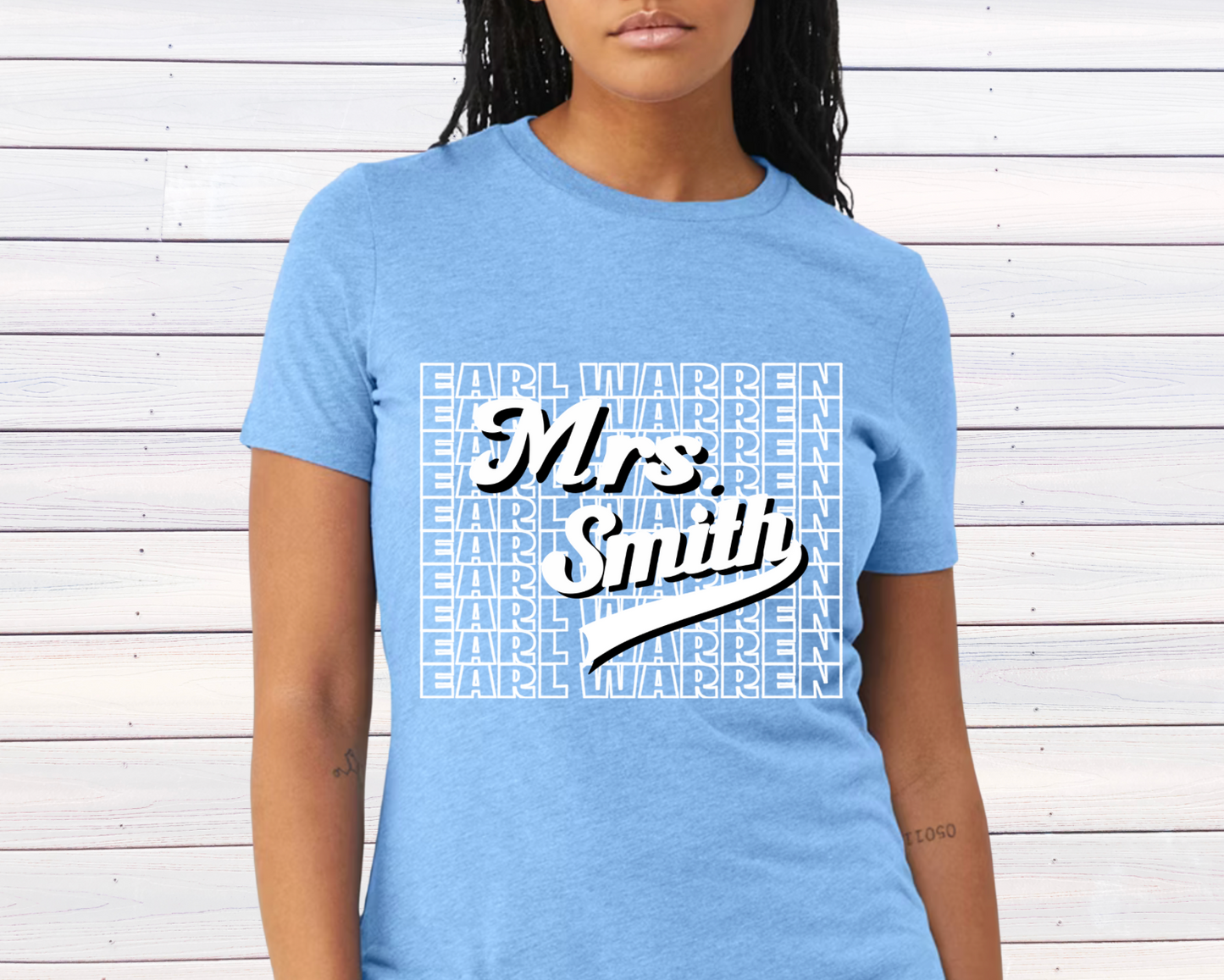 School Name - Ladies Fit T-Shirt