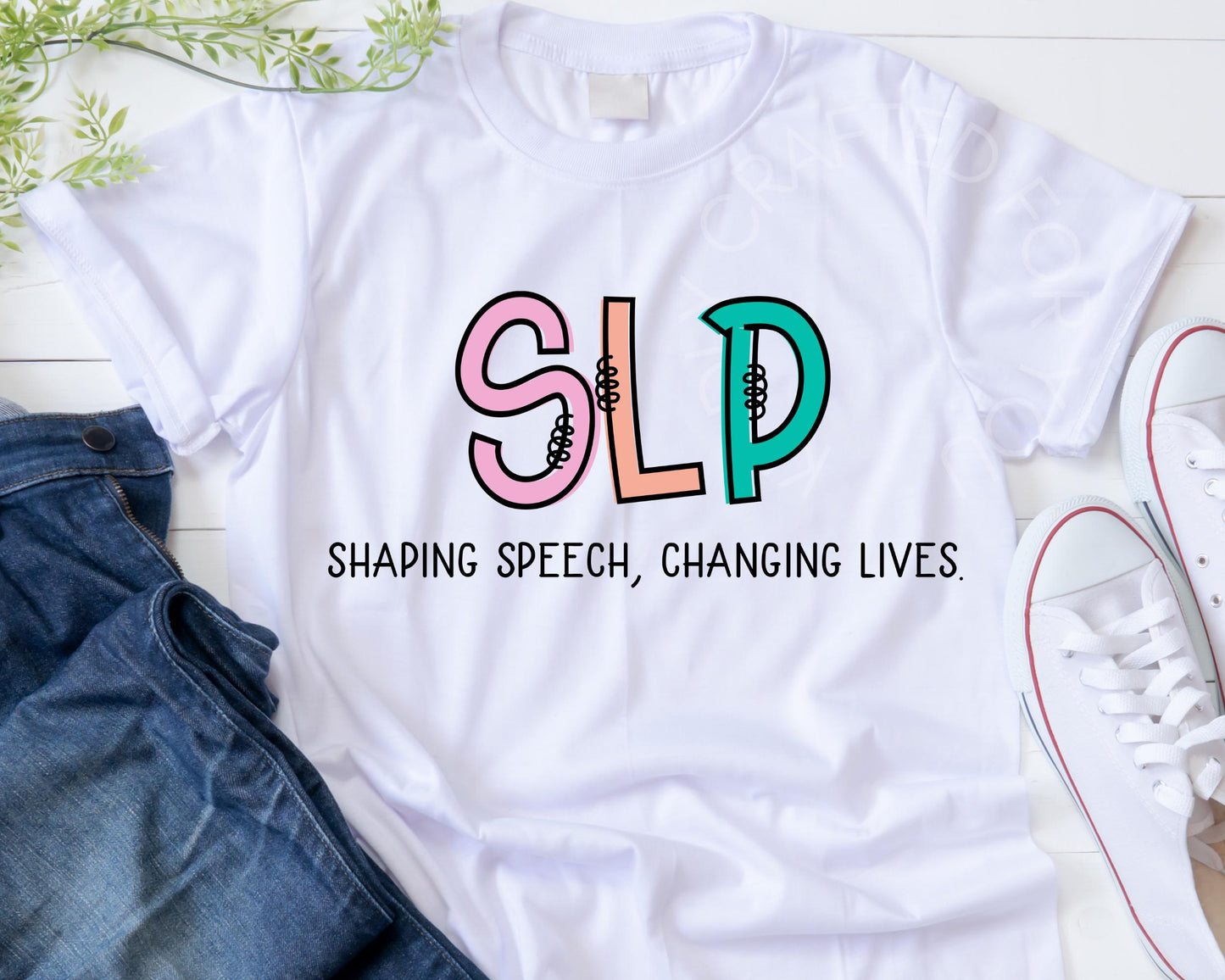Unisex SLP Shirt – Shaping Speech Changing Lives