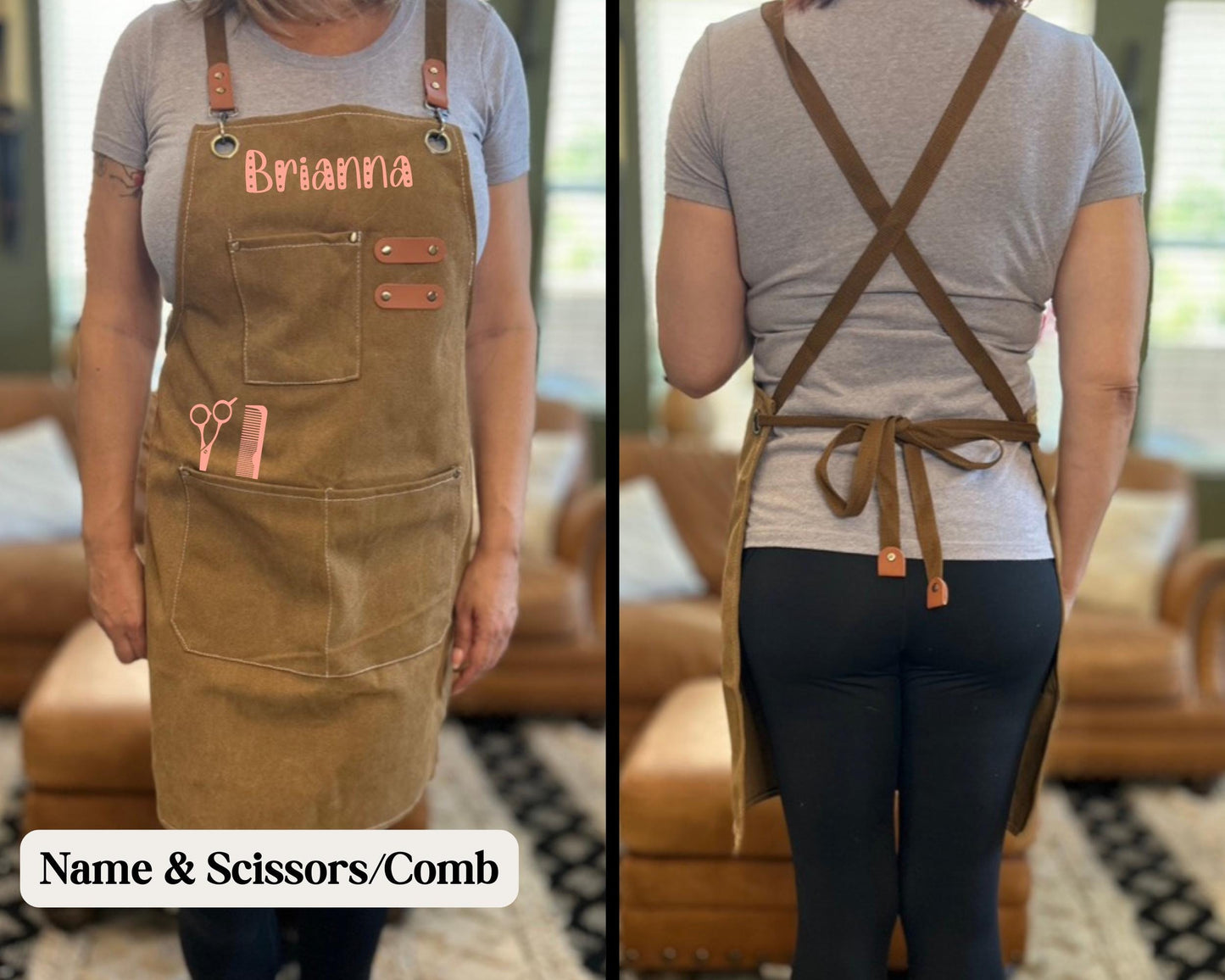 Custom Hair Stylist Apron – Barber Apron