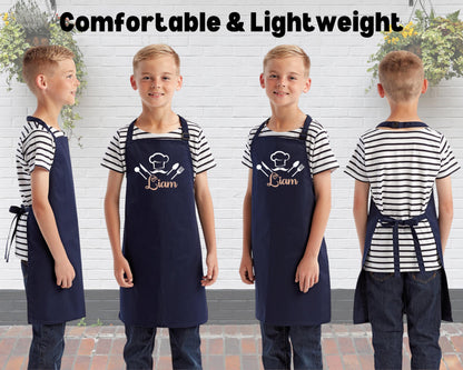 Personalized Kids Apron - Custom Children's Cooking Apron