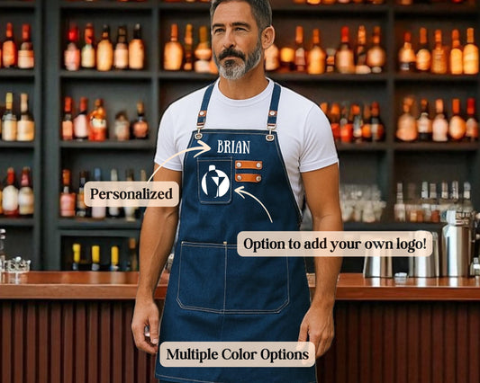 Custom Unisex Bartender Apron