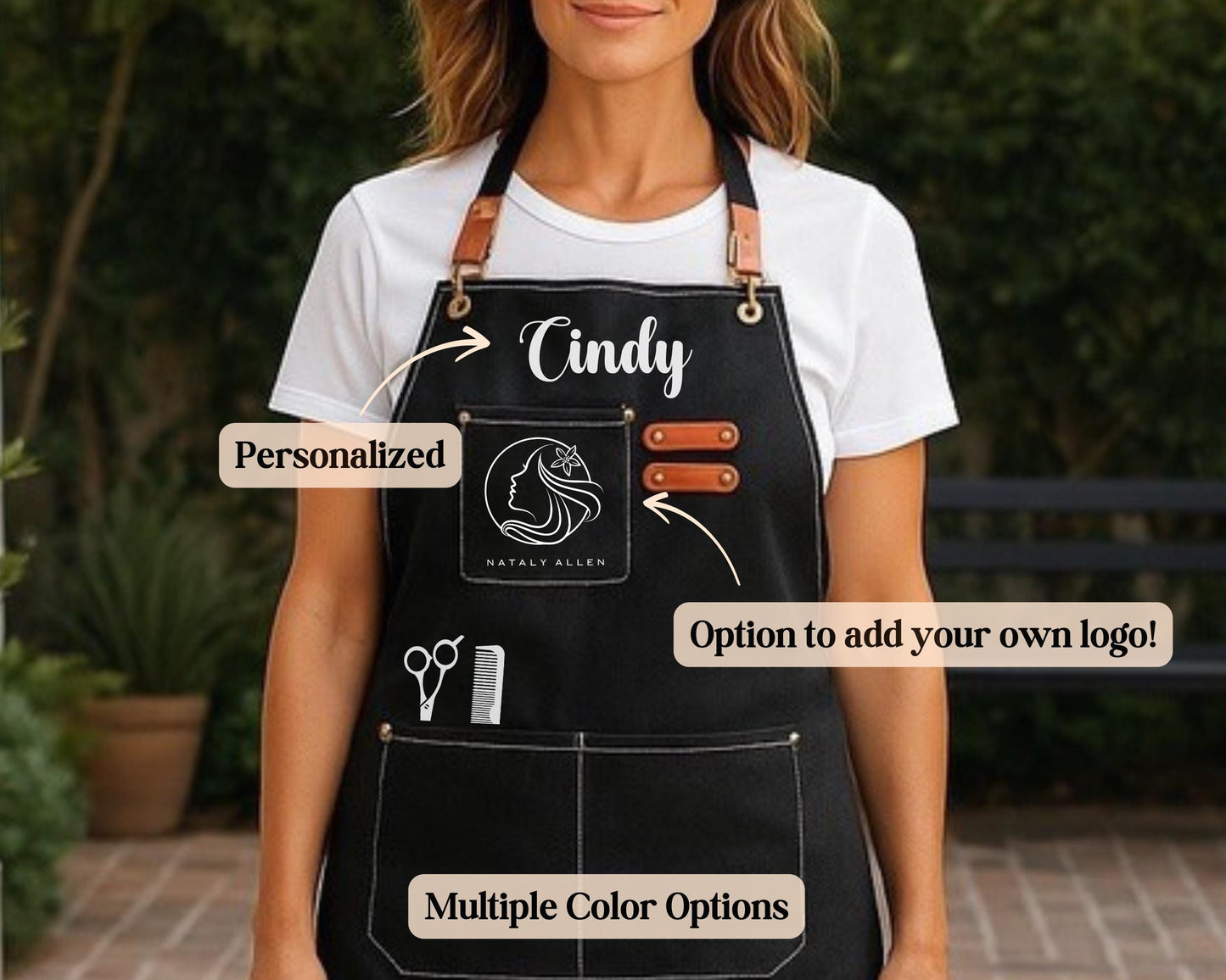 Custom Hair Stylist Apron – Barber Apron