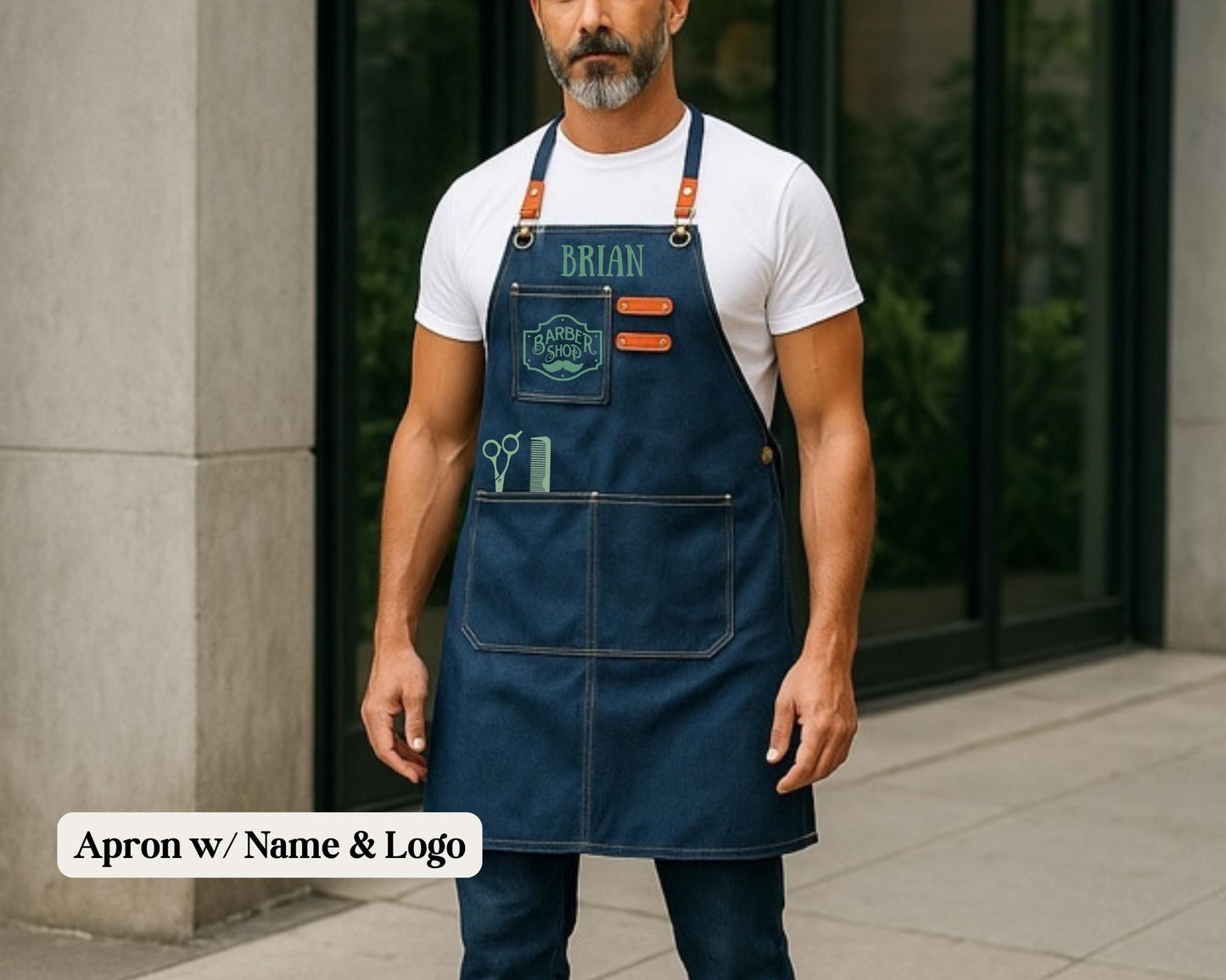 Custom Hair Stylist Apron – Barber Apron