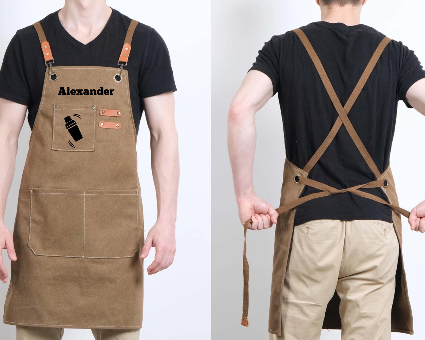 Custom Unisex Bartender Apron