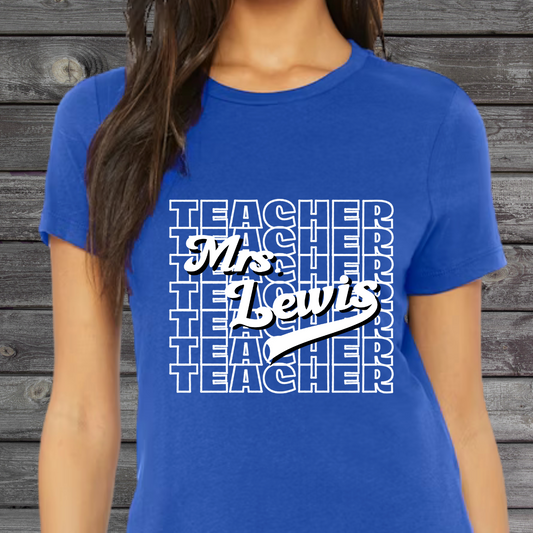 Custom Grade/Role - Ladies Fit T-Shirt