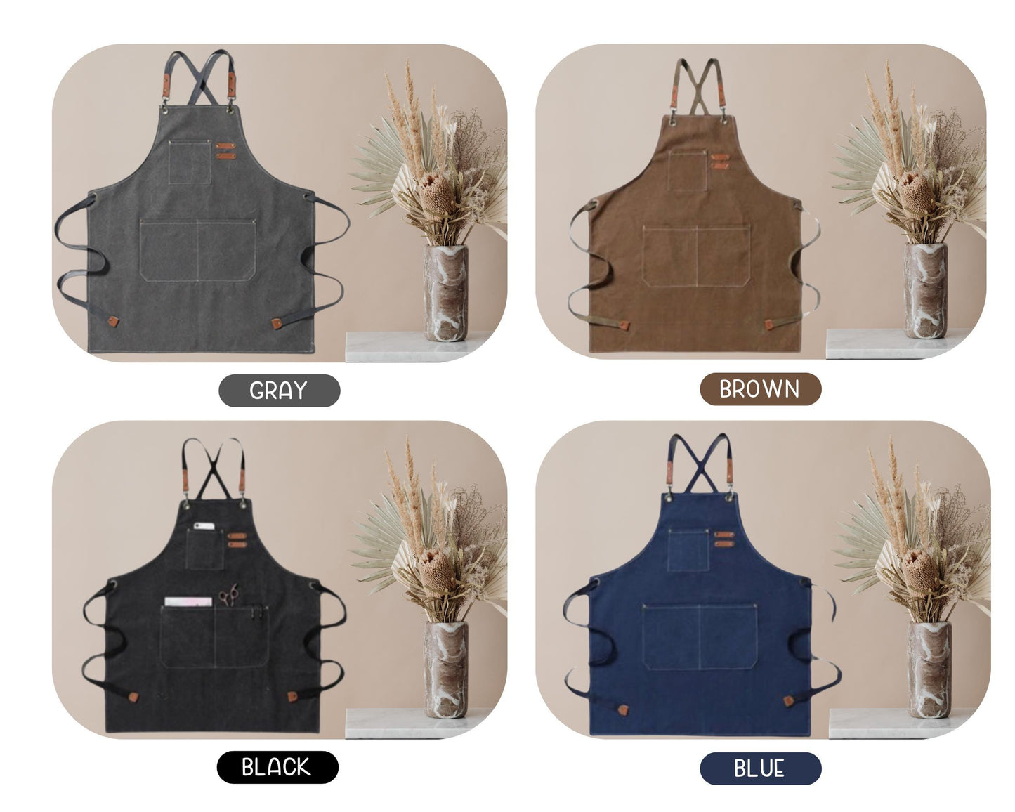 Custom Unisex Bartender Apron