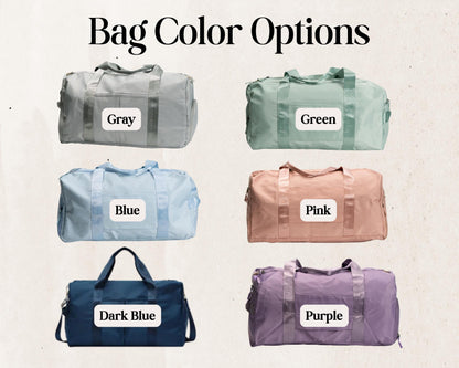 Custom Ballerina Duffle Bag