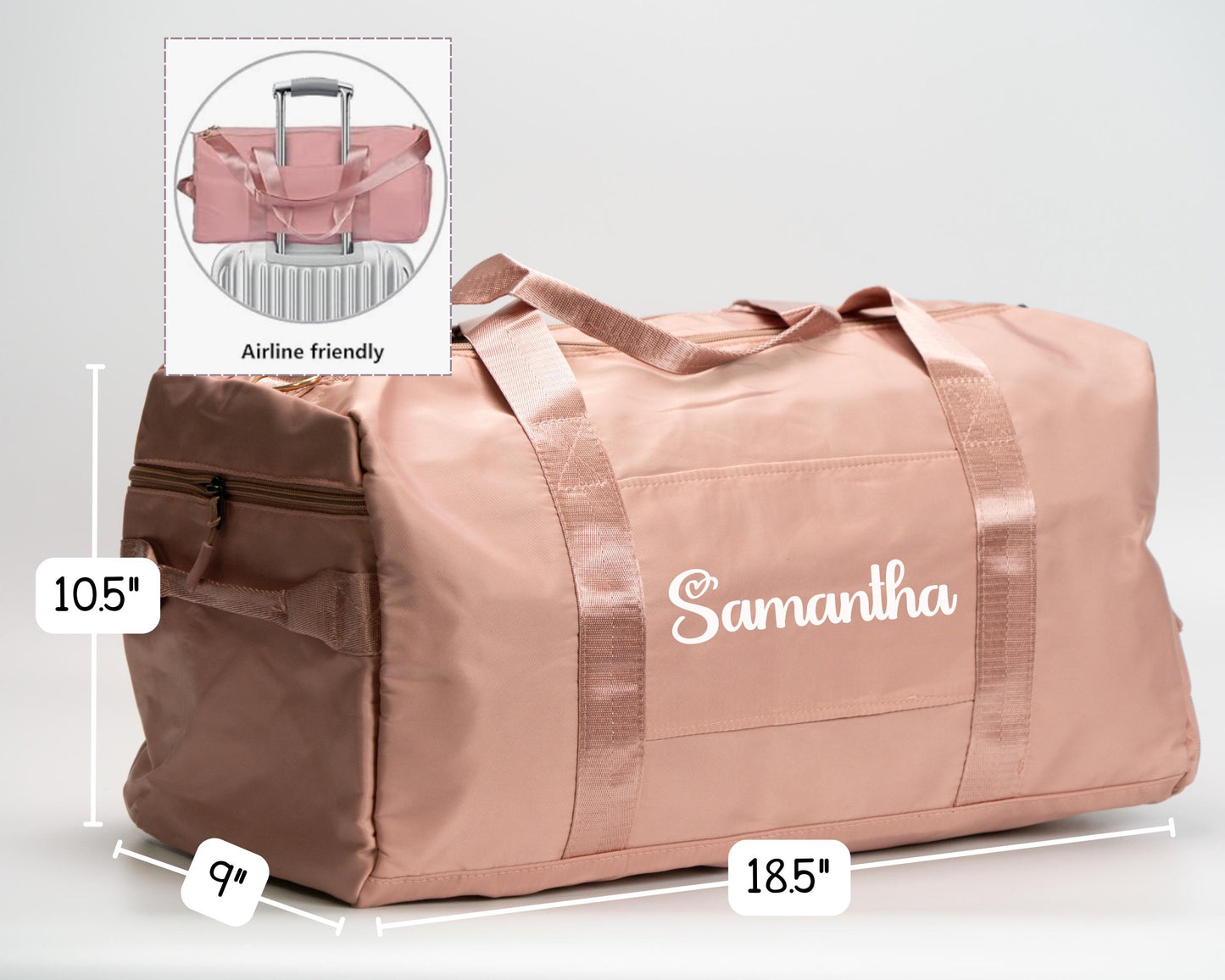 Personalized Name Duffel Bag
