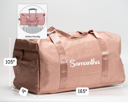Personalized Name Duffel Bag