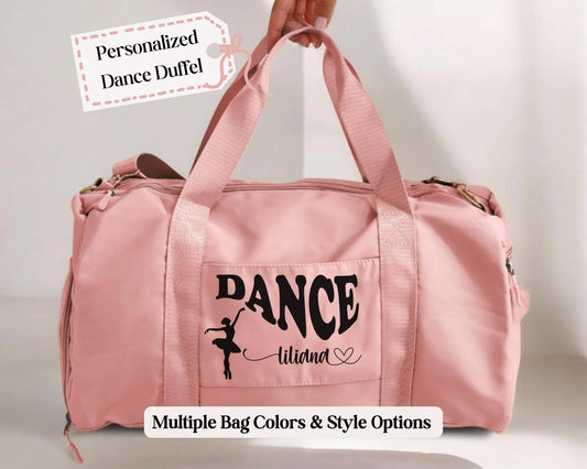 Custom Ballerina Duffle Bag