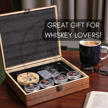 Custom Engraved Whiskey Infusion Kit – Perfect Golf Gift for Spirits Enthusiasts, Stylish Home Bar Accessory, Make Flavorful Cocktails