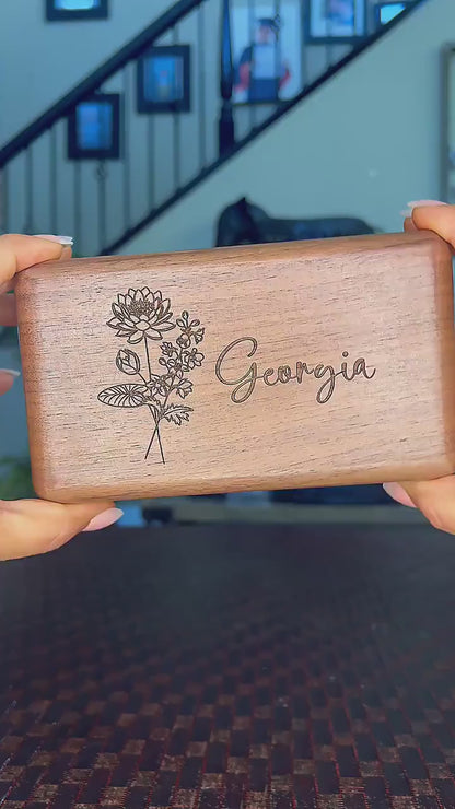 Personalized Sister Jewelry Box - Sisters by Chance